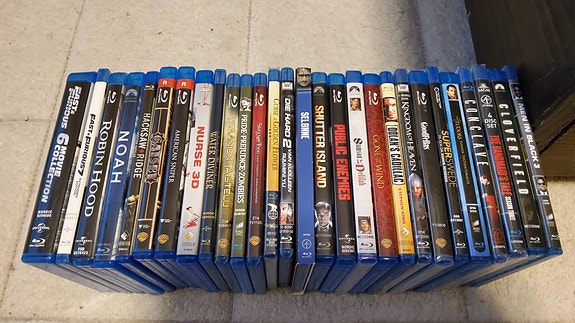 Bluray elokuvia