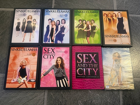 Sex and the City / Sinkkuelämää dvd-boksit