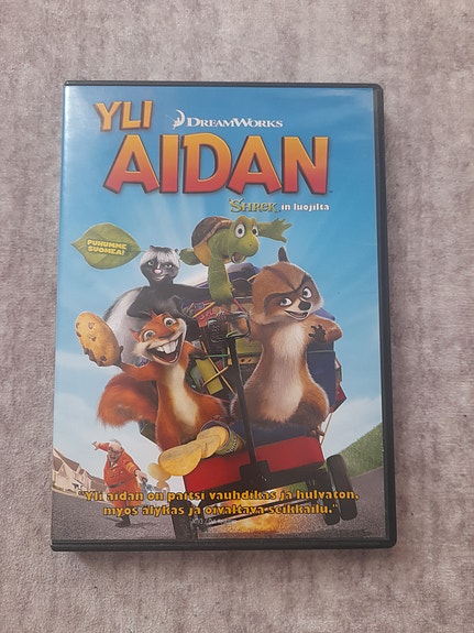 DreamWorks Yli aidan DVD-elokuva