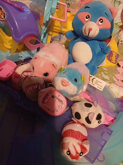 Zhu Zhu Pets leikkisetti pehmohamstereilla