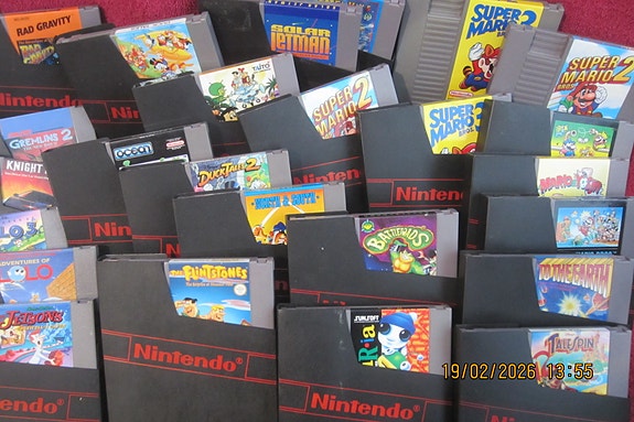 8bit NES Nintendo Entertainment System Pelejä