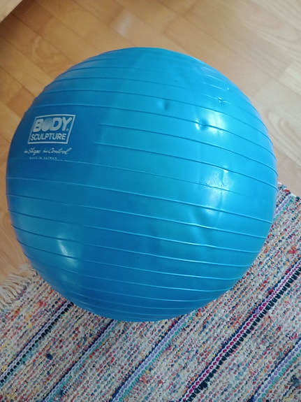 Body Sculpture jumppapallo sininen