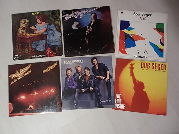 LP  Bob Seger , Sir Douglas Quintet & City Boy