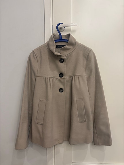 Zara takki naiset S beige