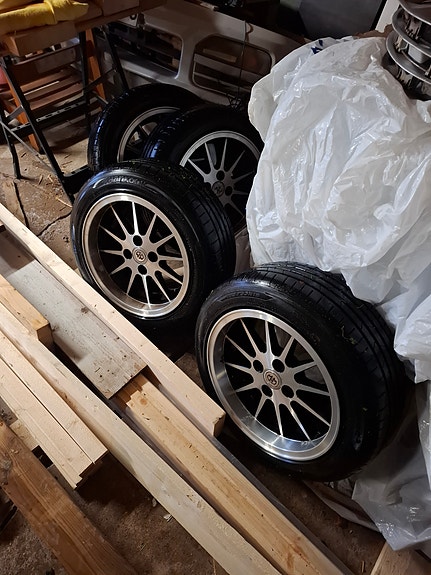 MIM 1900 7x15 4x100 et13 Oldschool alut renkailla
