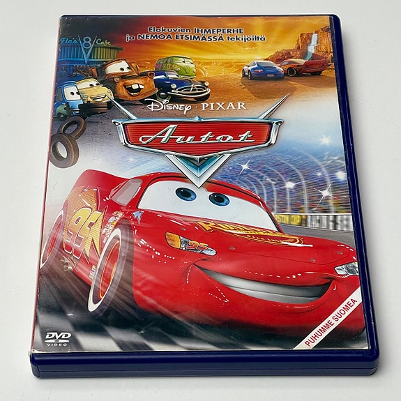 Disney Pixar AUTOT DVD elokua