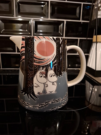 Muumi Seikkailu muutto kannu, uusi