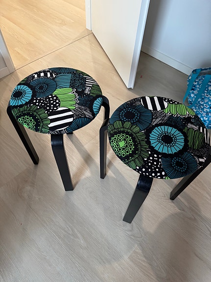 Marimekko jakkara 2kpl