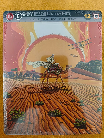 Lawrence of Arabia (4K Ultra HD + Blu-ray) Steelbook *UUSI*