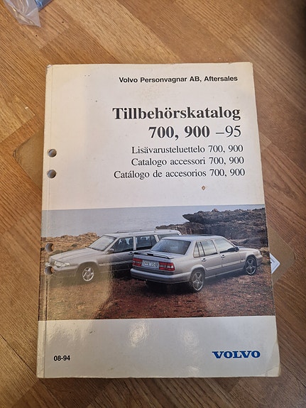 Volvo lisävarusteet 700,900 sarja-95