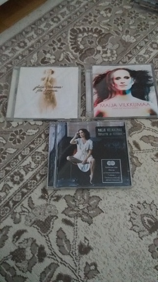 Maija Vilkkumaa cd:t