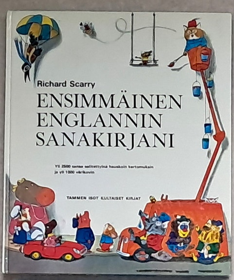 Richard Scarry: Ensimmäinen englannin sanakirjani (kuvakirja)
