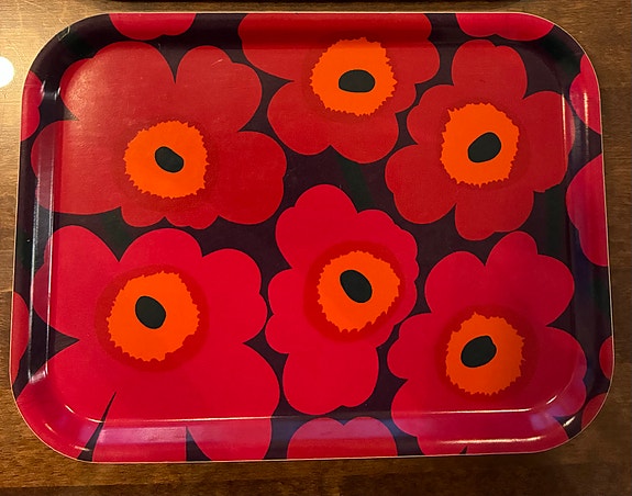 Marimekko Unikko tarjotin