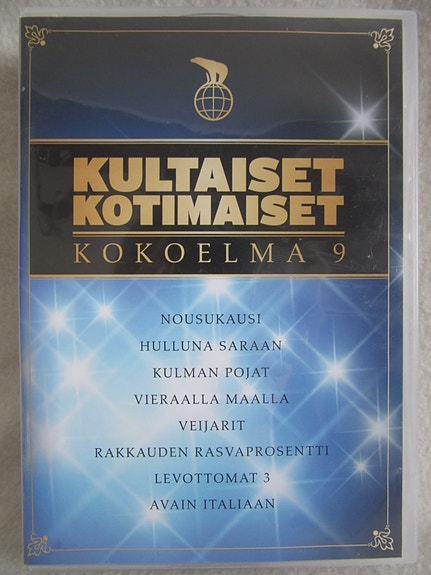 Kultaiset kotimaiset kokoelma 9 dvd