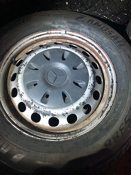 MB Vito 5x112 kesä 215/60-16 uudet h.350e