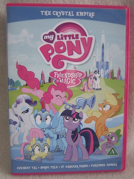 My Little Pony Kristallivaltakunta dvd
