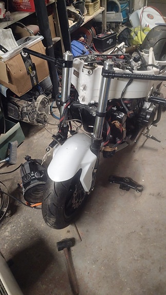 Honda 900rr Fireblade clip-on