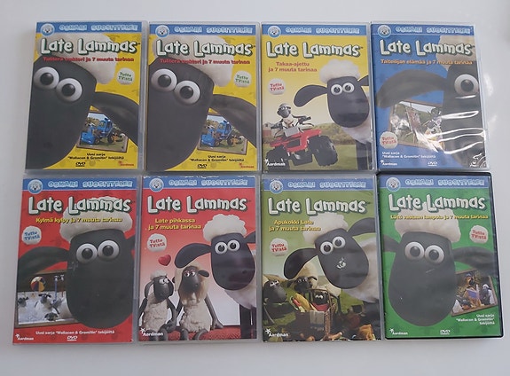 Late Lammas dvd elokuvat 8 kpl