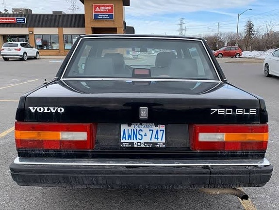 Volvo 760 Oikea leveä takavalo