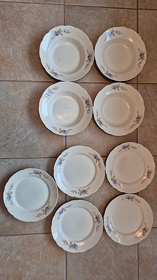 ARABIA vanhat lautaset 9kpl
