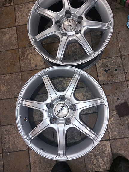 Aluvanteet settinä 15x6.5