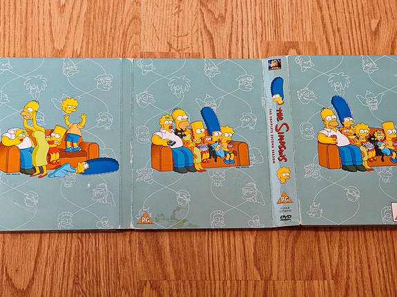 Simpsonien toinen tuotantokausi dvd