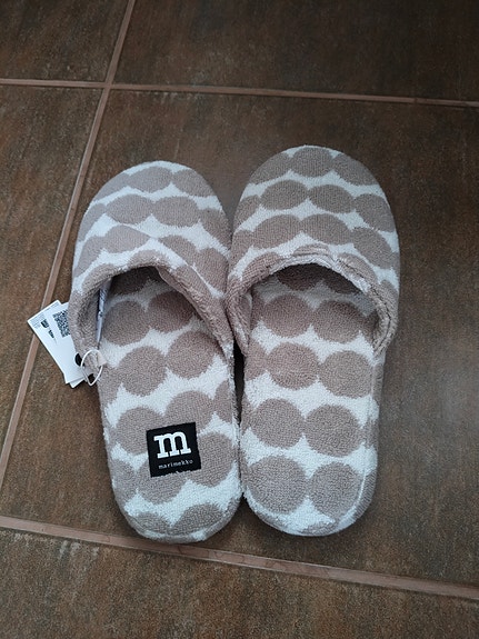 Marimekko räsymatto tossut, koko M