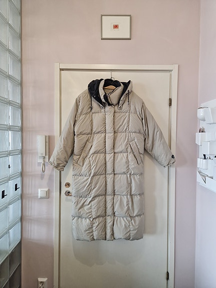 Joutsen täyspitkä untuvatakki, XL