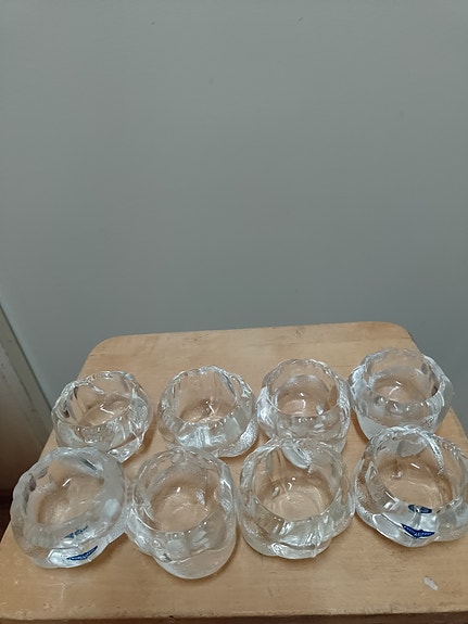 Nuutajärvi Tipu munakupit K.Nurminen 8kpl.