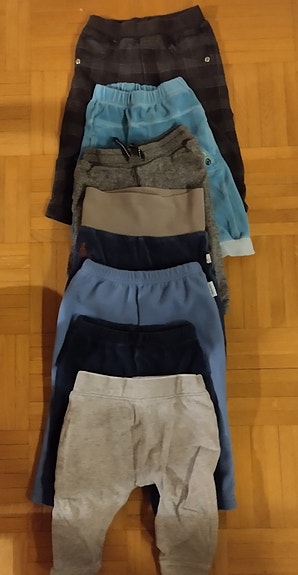 Pojalle housuja 74cm