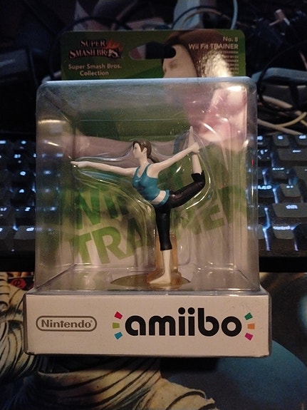 Avaamaton Nintendo Wii Fit Trainer amiibo -figuuri