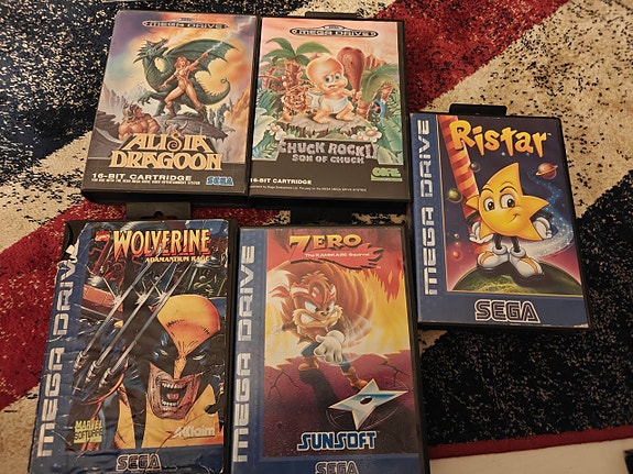 Sega mega drive pelit