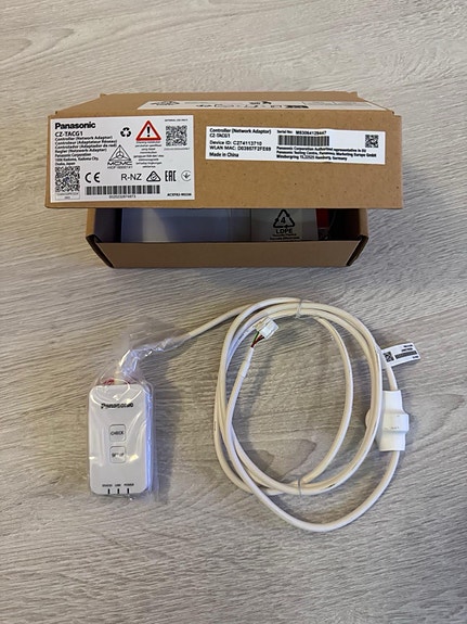 Panasonic ilmalämpöpumpun WiFi-etäohjain