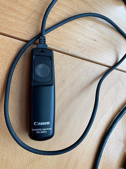 Canon Remote Switch RS-80N3 kaukolaukaisin