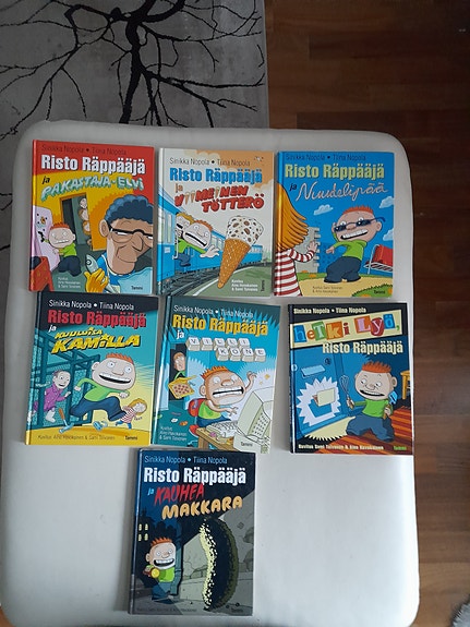 Risto Räppääjä kirjat