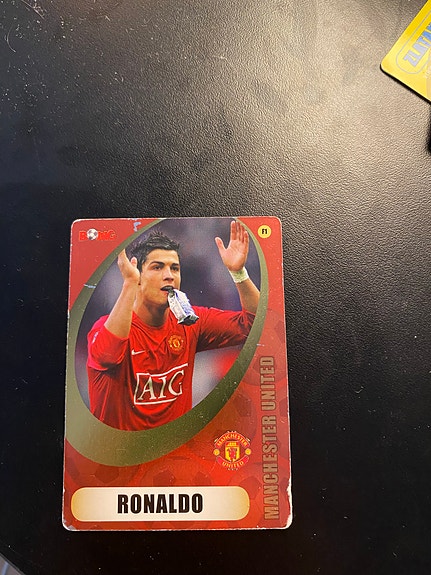 Jalkapallokeräilykortti Cristiano Ronaldo Manchester United