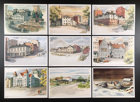 Kimmo Pälikkö Finland Postcards Lot 1 - Kimmo Pälikkö Suomi Postikortit Erä 1