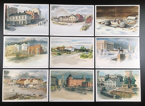 Kimmo Pälikkö Finland Postcards Lot 2 - Kimmo Pälikkö Suomi Postikortit Erä 2