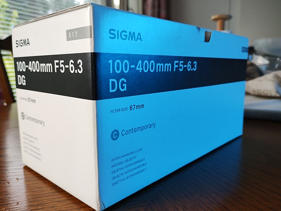 Sigma EF 100-400mm F5-6.3 Contemporary DG