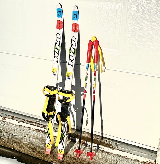 Yoko YXC Classic JR lasten maastohiihtosukset ja sauvat