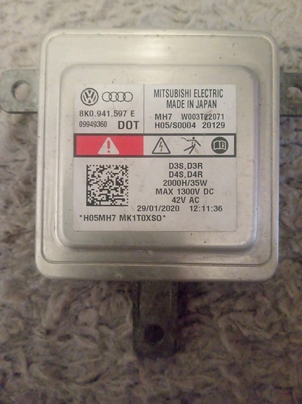Vw Audi ajovalon ohjainlaite