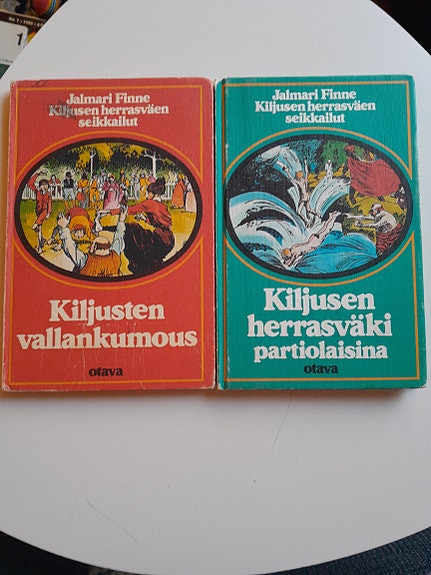 Kiljusen herrasväki -kirjat 2 kpl