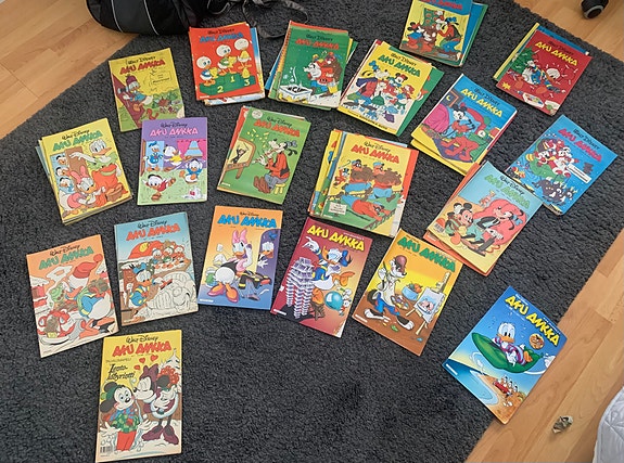 Aku Ankka lehtiä v.1967-2011