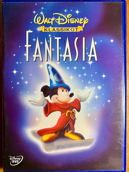 Fantasia (1940) DVD Disney klassikko nro 3