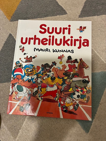Uusi Mauri Kunnas: Suuri urheilukirja