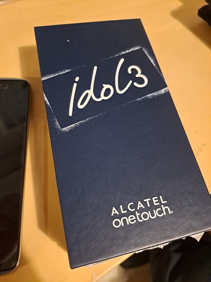 Alcatel Onetouch Idol 3 5.5 Kulta + kotelo