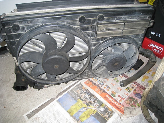 W-passat vm 2007 Jäähdyttäjä paketti