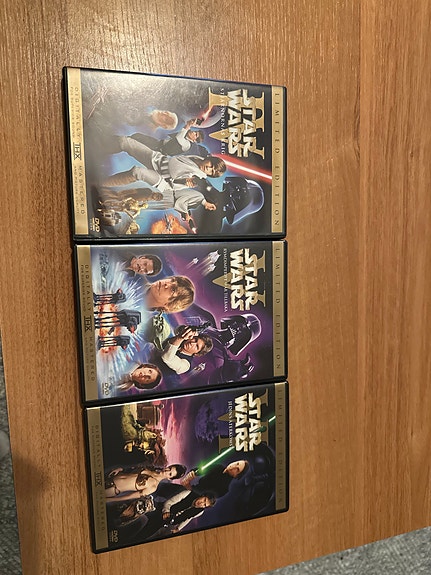 Star Wars alkuperäinen trilogia DVD-boksi bonuslevyillä