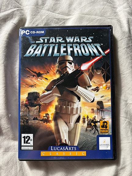 Star Wars Battlefront (2004) PC Peli - LucasArts Classic kotelolla.