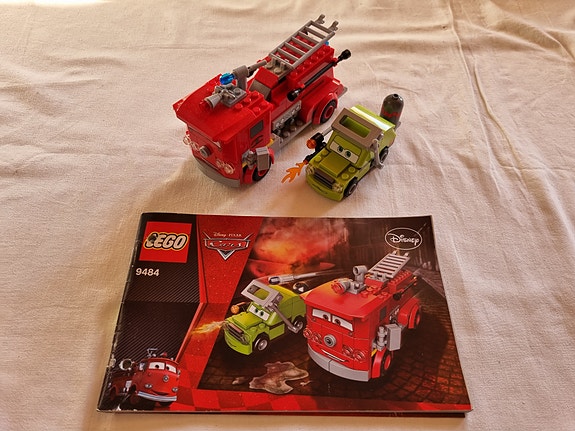 Lego cars 9484 Red's water rescue